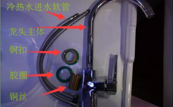雙聯水龍頭安裝方法,如何安裝雙聯水龍頭(圖文)
